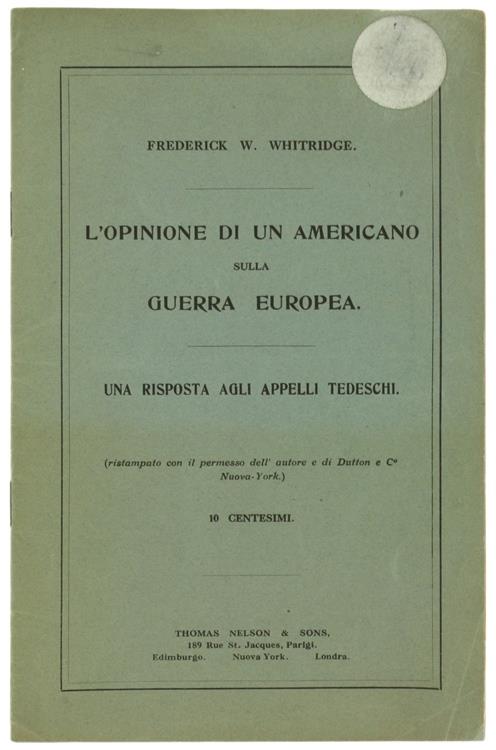 Bergoglio Libri d'Epoca Snc