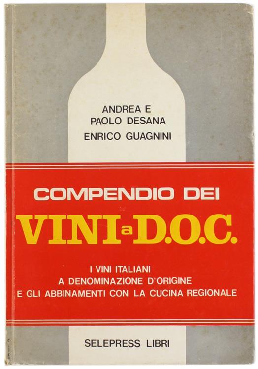 Compendio dei Vini a Doc - copertina