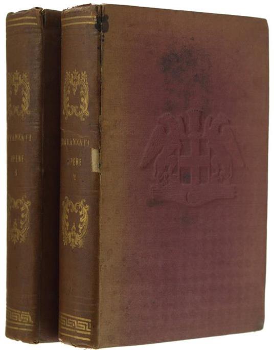 Le Opere Ridotte A Corretta Lezione Coll'aiuto Dé Manoscritti E Delle Migliori Stampe E Annotate Per Cura Di Enrico Bini - Bernardo Davanzati - copertina
