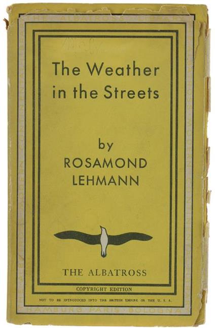The Weather In The Streets - Rosamond Lehmann - copertina