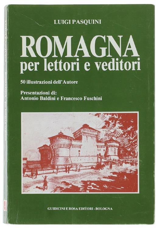 Romagna per lettori e veditori - Luigi Pasquini - copertina