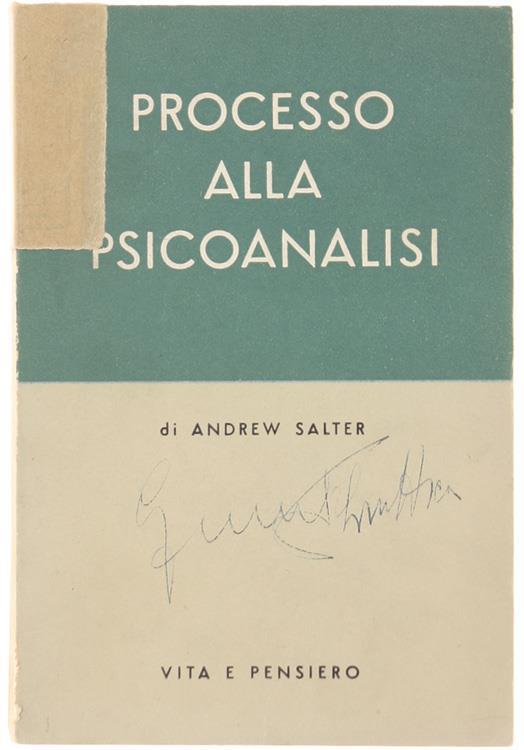 Processo Alla Psicoanalisi - Andrew Salter - copertina