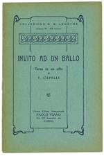 Invito Ad Un Ballo. Farsa In Un Atto