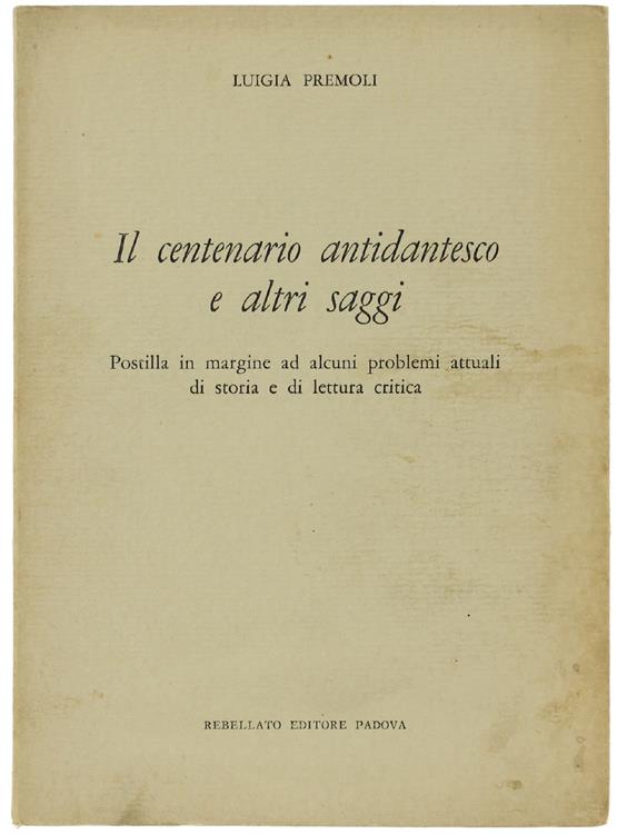 Bergoglio Libri d'Epoca Snc