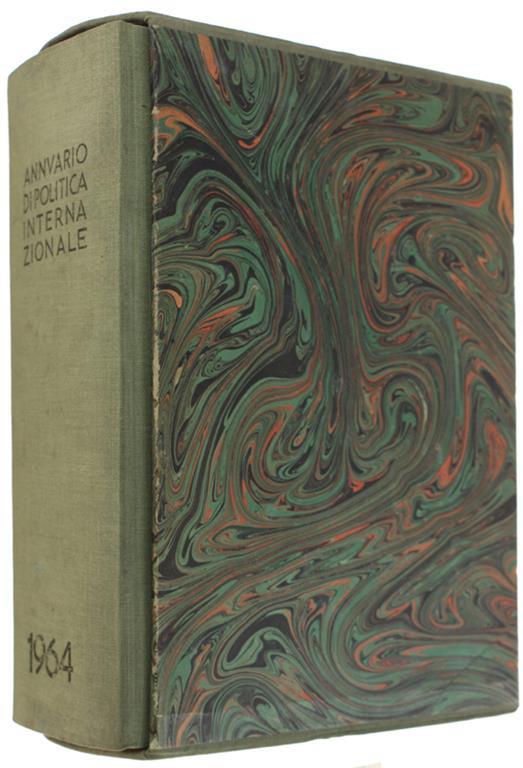 Annuario Di Politica Internazionale (1964). Volume 21° - copertina