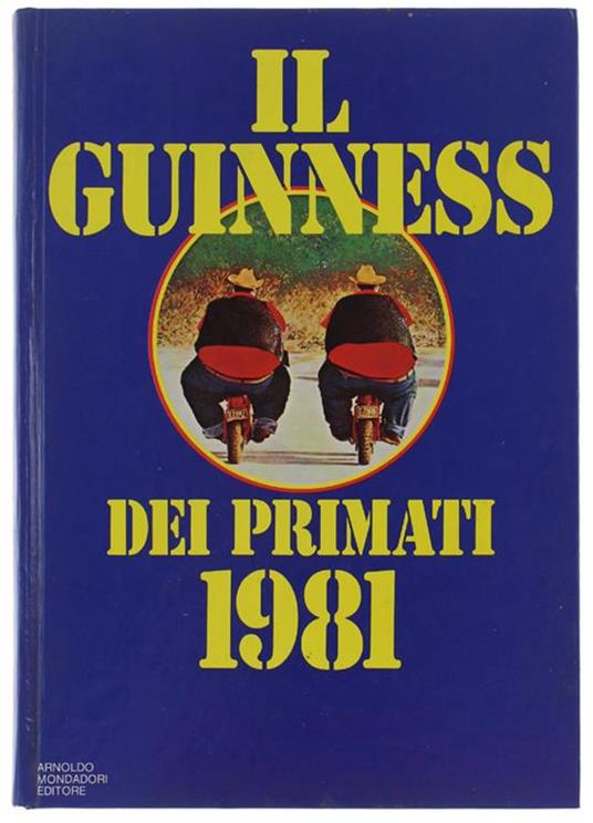 Il Guinness Dei Primati 1981 - Norris McWhirter - copertina