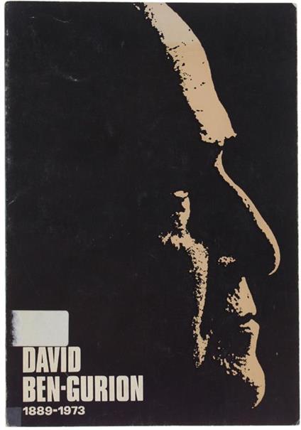 David Ben Gourion 1989-1973 - Ben Moshe - copertina
