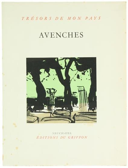 Avenches - Hans Bögli - copertina