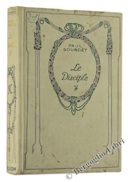 Le Disciple - Paul Bourget - copertina