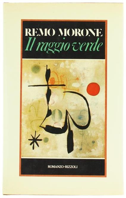 Il Raggio Verde - Remo Morone - copertina