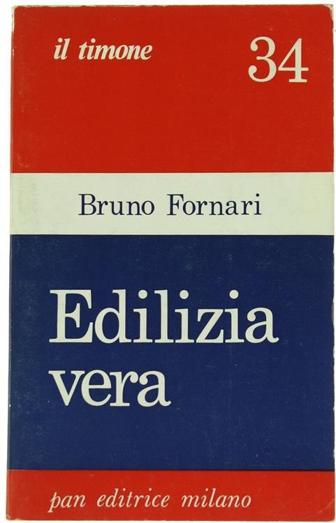 Edilizia Vera - Bruno Fornari - copertina