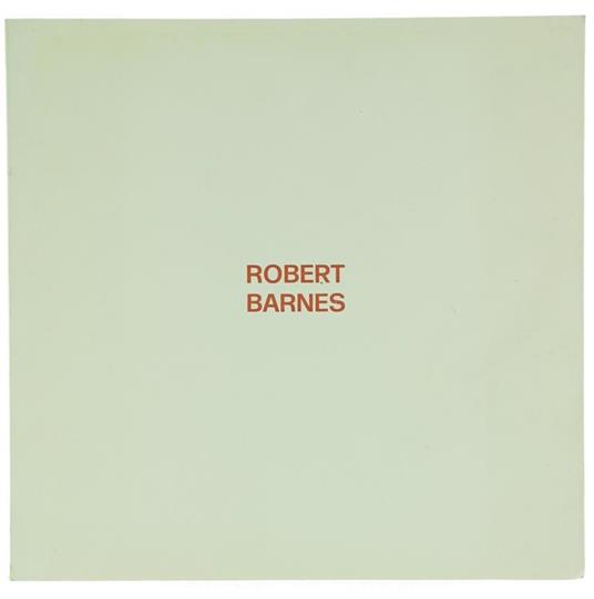 Robert Barnes - Luigi Carluccio - copertina