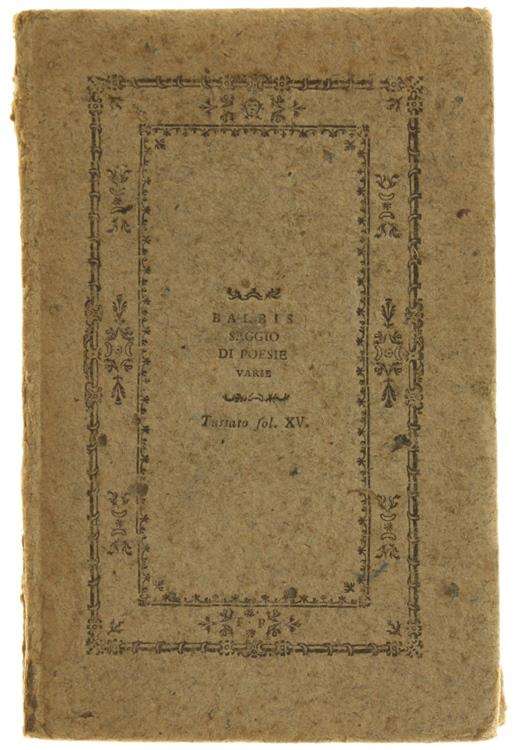 Bergoglio Libri d'Epoca Snc