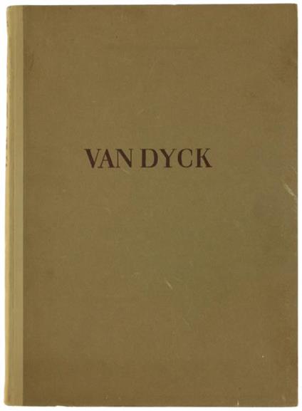 Van Dyck - Antonio Muñoz - copertina