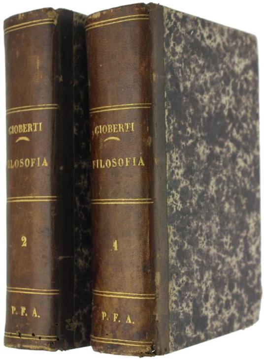 Introduzione Allo Studio Della Filosofia Sulla Seconda Edizione Riveduta E Corretta Dall'Autore - Vincenzo Gioberti - copertina