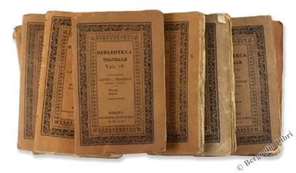 Tragedie - Vittorio Alfieri - copertina