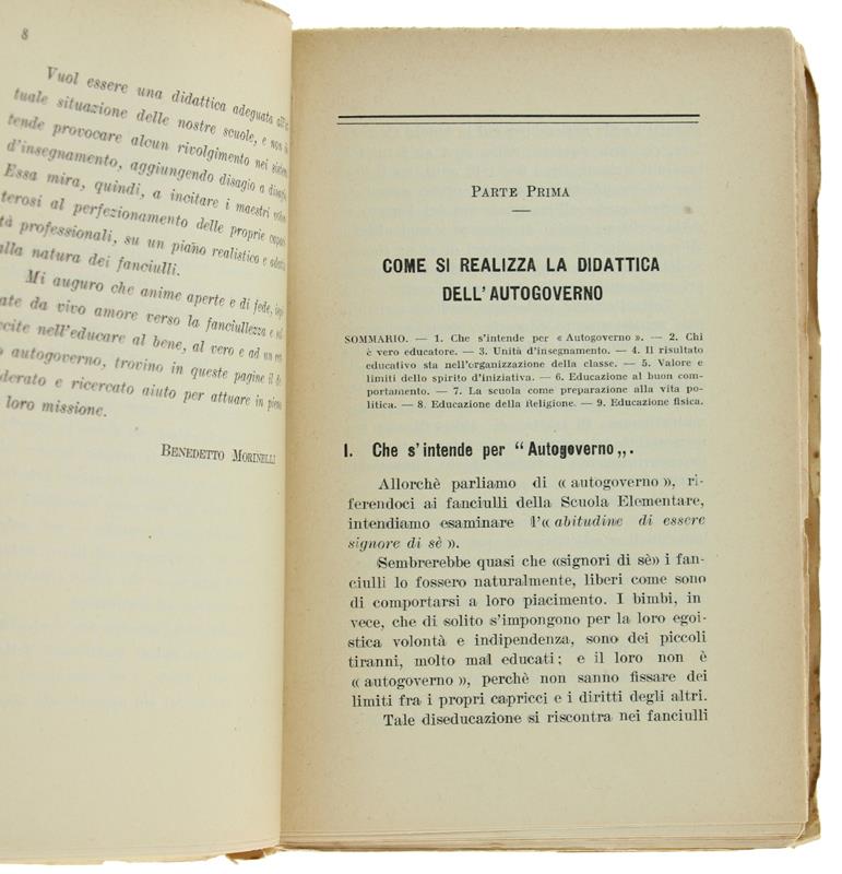 Didattica E Autogoverno Nella Scuola Elementare