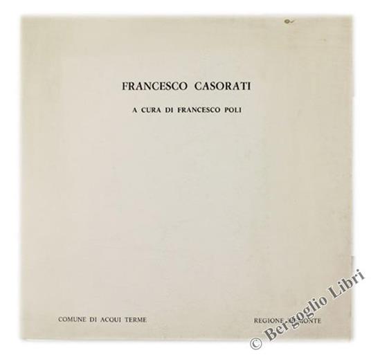 Francesco Casorati - Francesco Poli - copertina