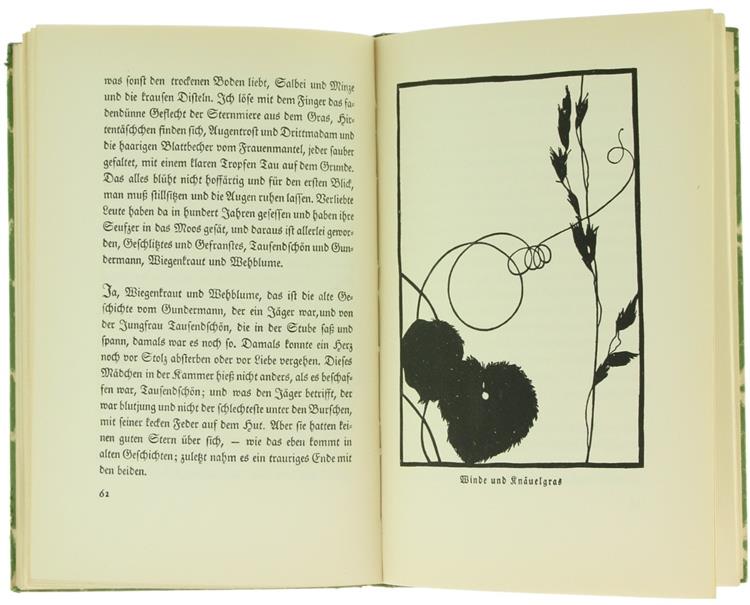 Das Wiesenbuch. Mit 16 Scherenschnitten Des Verfassers