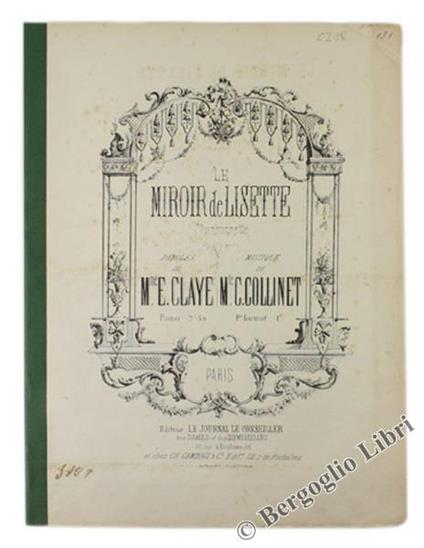 Le Miroir De Lisette. Chansonnette - copertina