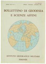 Bollettino Di Geodesia E Scienze Affini. Anno Xliv. N. 2. Aprile. Maggio. Giugno 1985