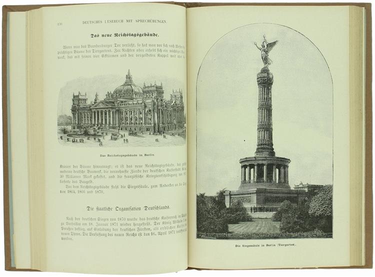 Deutsches Lesebuch Mit Sprechübungen Für Quarta Und Tertia. Deutschland In Wort Und Bild. Land Und Leute