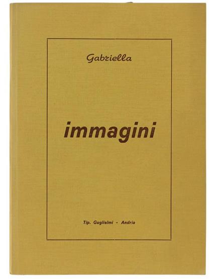 Immagini - Gabriella - copertina