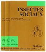 Insectes Sociaux. International Journal For The Study Of Social Arthropods. Vol. 41 No. 2 & 4. Vol. 42 No. 1