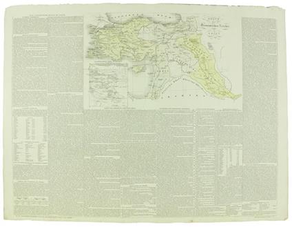 Karte Des Osmanischen Reiches In Asien. Historisch-Geographisc-Genealogischer Atlas, No. Xl - Le Sage - copertina