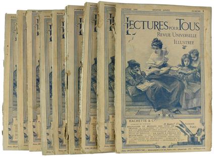 Lectures Pour Tous. Dixième Année 1907-1908 - copertina