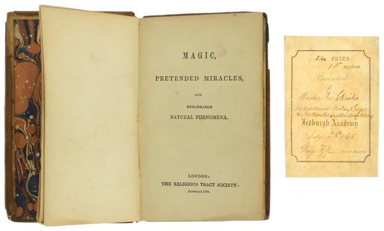 Magic, Pretended Miracles And Remarkable Natural Phenomena