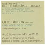 Otto Pankok 1893-1966. Una Voce Per L'Uomo. Xilografie Disegni Sculture