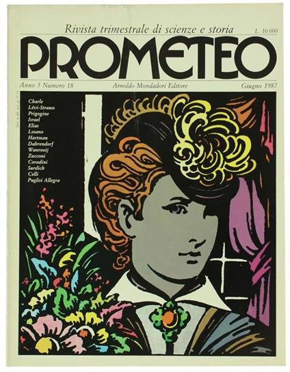 Prometeo. Rivista Trimestrale Di Scienze E Storia. Anno 5. No. 18 (Giugno 1987) - copertina