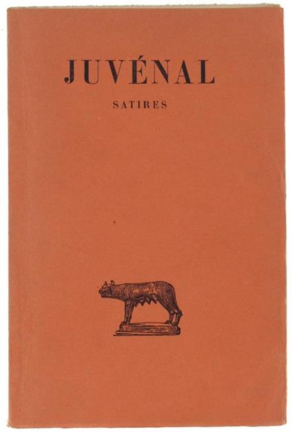Satires - D. Giunio Giovenale - copertina