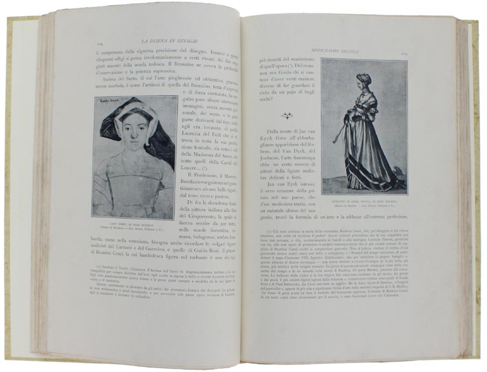 La Donna In Effigie Attraverso I Secoli