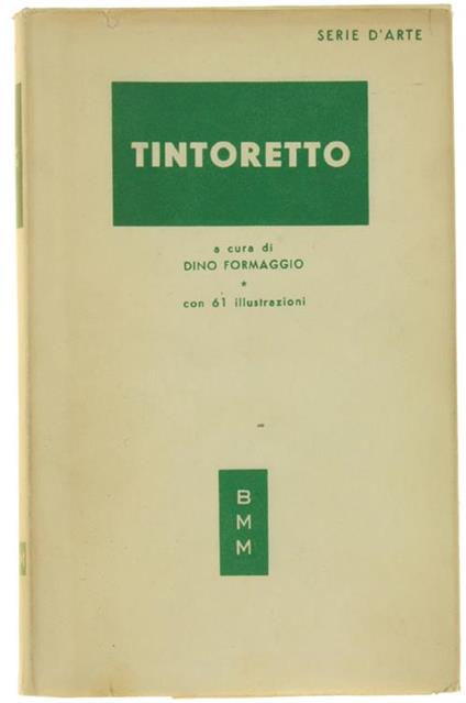 Tintoretto - Dino Formaggio - copertina