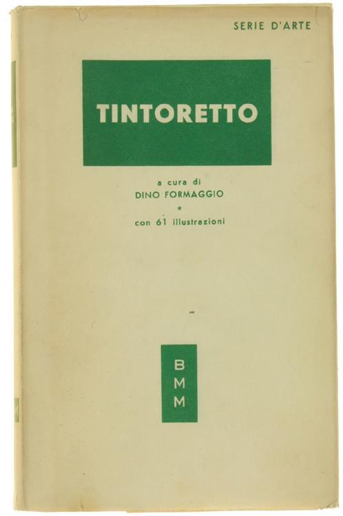 Tintoretto - Dino Formaggio - copertina