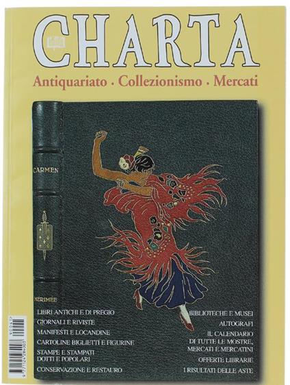 Charta. Antiquariato - Collezionismo - Mercati. N. 41 Luglio/Agosto 1999 - copertina