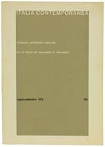 Italia Contemporanea N. 136. Luglio Settembre 1979