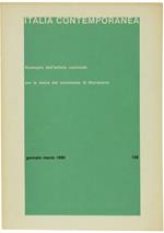 Italia Contemporanea N. 138. Gennaio Marzo 1980