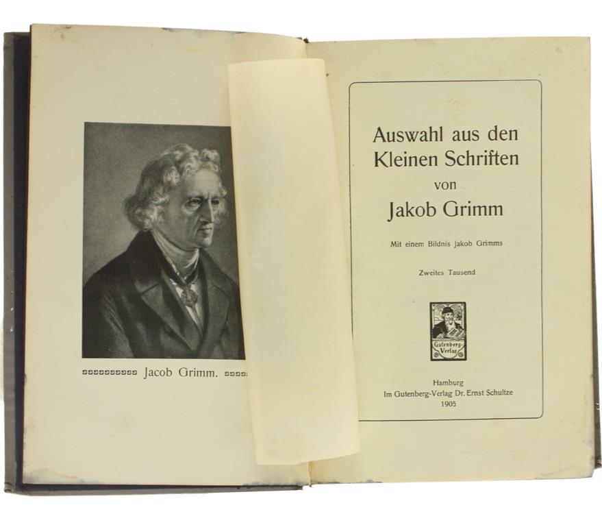 Auswahl Aus Den Kleinen Schriften. Zweites Tausend