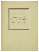 Originalità E SingolaritàDel Cristiano