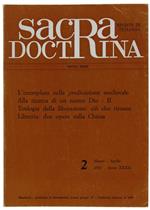 Sacra Doctrina. Rivista Di Teologia. N. 2, Marzo/Aprile 1987