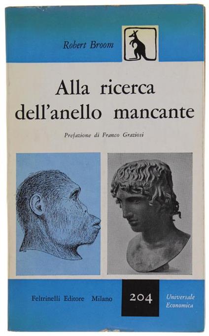 Alla Ricerca Dell'Anello Mancante - Robert Broom - copertina