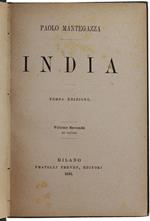 India. Volume Secondo (E Ultimo)
