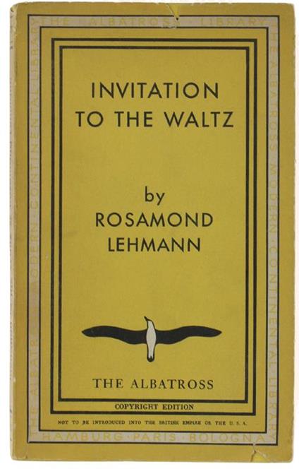 Invitation To The Waltz - Rosamond Lehmann - copertina