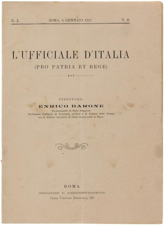 Bergoglio Libri d'Epoca Snc