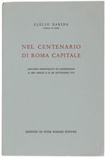 Nel centenario di Roma capitale