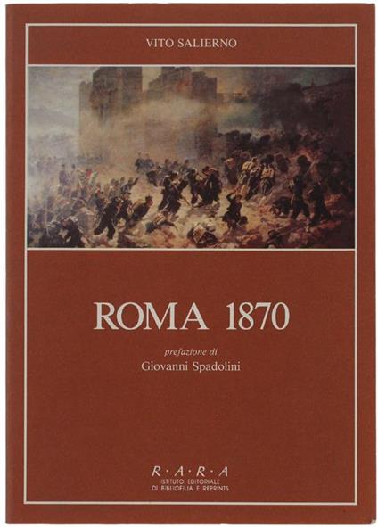 Roma 1870 - Vito Salierno - copertina