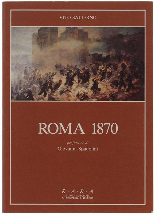 Roma 1870 - Vito Salierno - copertina
